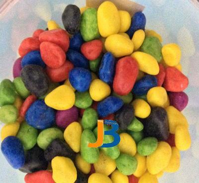 灵寿县庆业矿产品加工厂 彩砂与彩色石子的艺术，高清细节图鉴赏